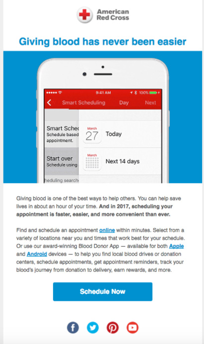 American Red Cross Email
