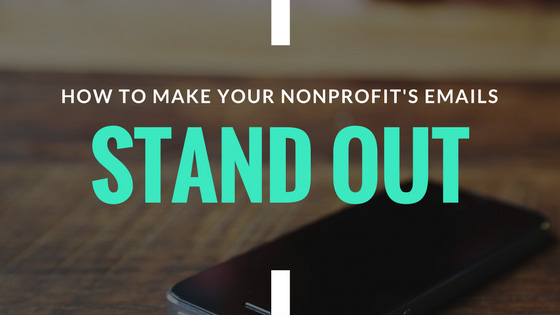 nonprofit emails stand out