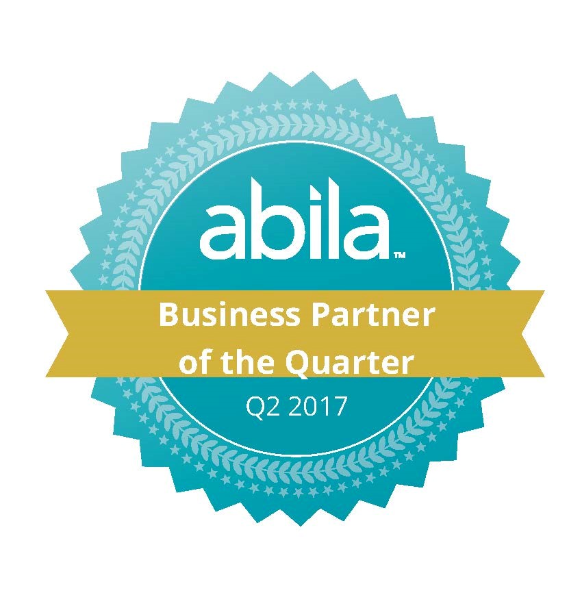 Abila Business Partner of the Quarter award