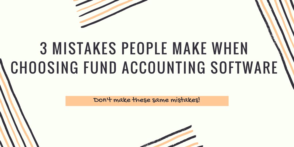 mistakes when choosing accounting software