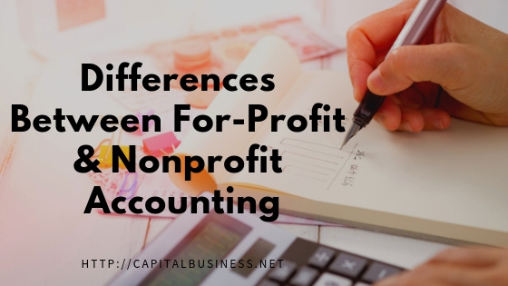 differences between nonprofit and for profit accounting 