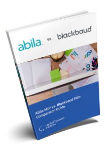 Abila MIP vs Blackbaud comparison guide