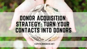 donor acquisition strategy