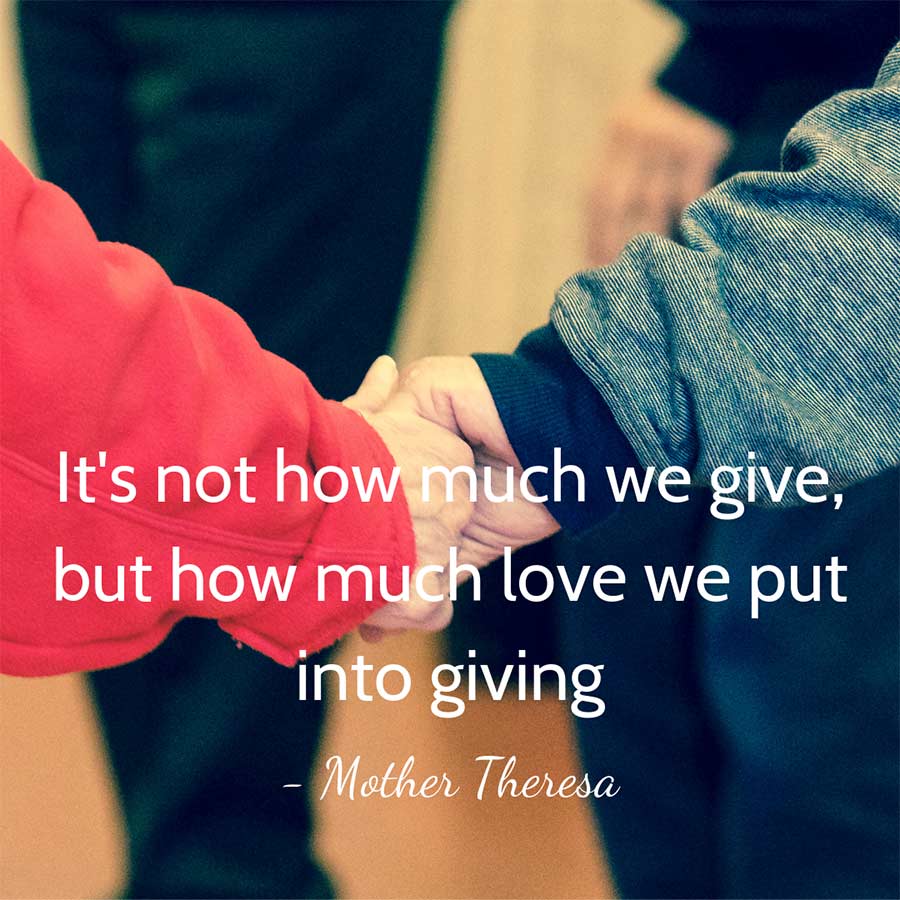 Mother Theresa Quote - Nonprofits